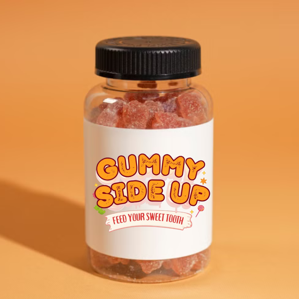 gummies in a bottle sugar glazed, small